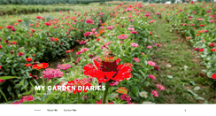 Desktop Screenshot of mygardendiaries.com